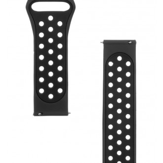 Tactical 812 Silikonový Řemínek pro Haylou LS05 Black