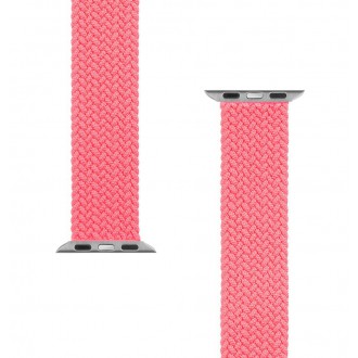 Tactical 757s Pletený Převlékací Řemínek pro Watch 1/2/3/4/5/6/7/SE 38/40/41mm vel. M Pink