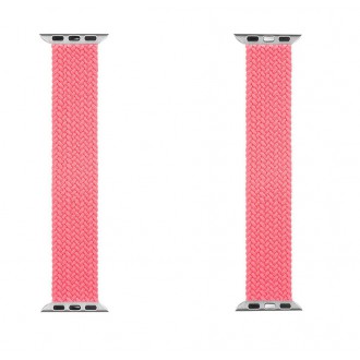 Tactical 757s Pletený Převlékací Řemínek pro Watch 1/2/3/4/5/6/7/SE 38/40/41mm vel. M Pink