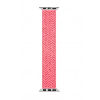 Tactical 782s Pletený Převlékací Řemínek pro Watch 1/2/3/4/5/6/7/SE 42/44/45mm vel. S Pink