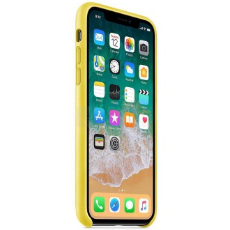 MRGJ2ZM/A Apple Kožené Folio Pouzdro pro iPhone X Spring Yellow