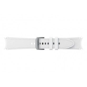 ET-SHR89LWE Samsung Galaxy Watch 4/4 Classic Kožený Řemínek M/L White