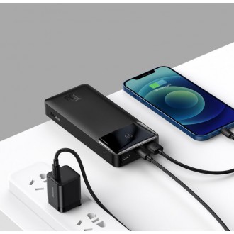 Baseus PPDML-J01 Bipow Digital Display Powerbank 20000mAh 15W Black