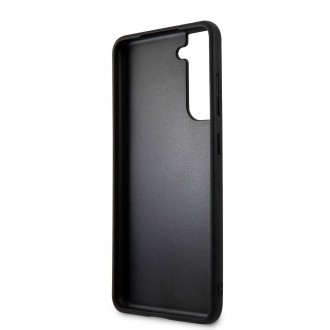 GUHCS21FE4GMGPI Guess 4G Big Metal Logo Zadní Kryt pro Samsung Galaxy S21 FE 5G Pink
