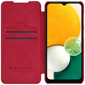 Nillkin Qin Book Pouzdro pro Samsung Galaxy A13 5G Red