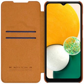 Nillkin Qin Book Pouzdro pro Samsung Galaxy A13 5G Brown