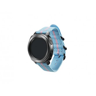 GP-R600BREECAF Samsung Gear Sport Studio Premium Nato Strap Blue/Pink (Pošk. Balení)