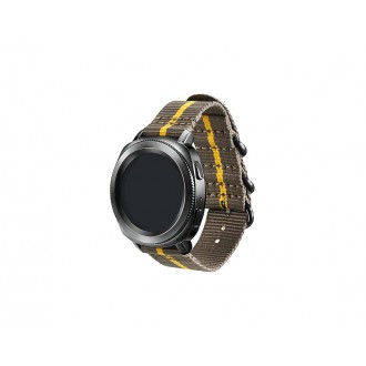 GP-R600BREECAH Samsung Gear Sport Studio Premium Nato Strap Grey/Yellow (Pošk. Balení)