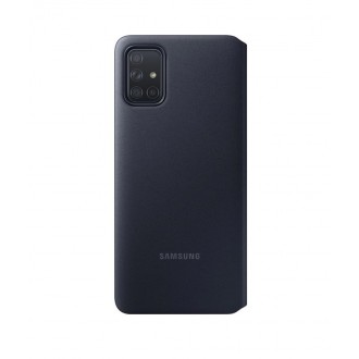 EF-EA715PBE Samsung S-View Pouzdro pro Galaxy A71 Black