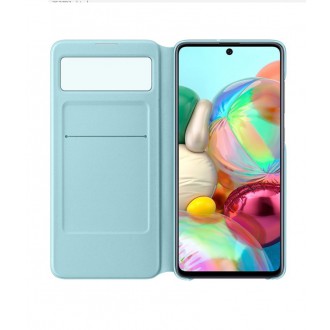 EF-EA715PBE Samsung S-View Pouzdro pro Galaxy A71 Black