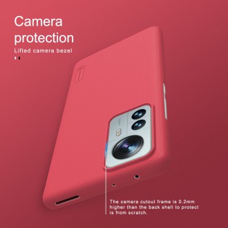Nillkin Super Frosted Zadní Kryt pro Xiaomi 12 Pro Bright Red