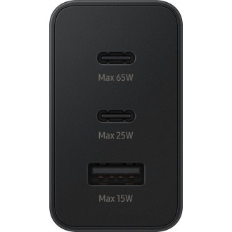 EP-T6530NBE Samsung Trio 65W Cestovní nabíječka Black