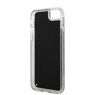 KLHCI8LGGKBK Karl Lagerfeld Liquid Glitter Gatsby Kryt pro iPhone 7/8/SE 2020 Black