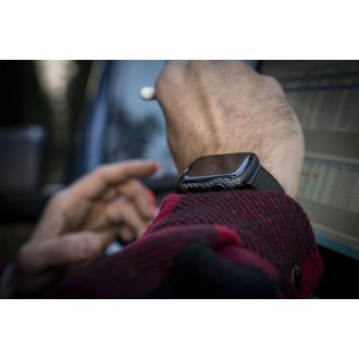 Tactical Zulu Aramid Apple Watch 40mm Series 4/5/6/SE Black