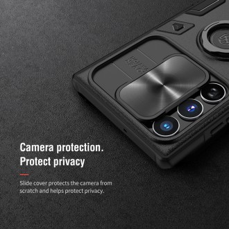 Nillkin CamShield Armor Zadní Kryt pro Samsung Galaxy S22 Ultra Black