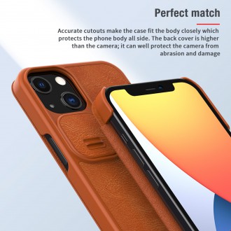Nillkin Qin Book PRO Pouzdro pro iPhone 13 Blue