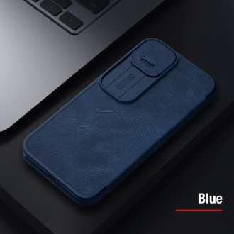 Nillkin Qin Book PRO Pouzdro pro iPhone 13 Blue