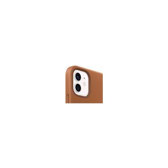 MHK93ZM/A Apple Kožený Kryt vč. MagSafe pro iPhone 12 mini Saddle Brown