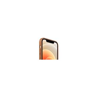 MHKF3ZM/A Apple Kožený Kryt vč. MagSafe pro iPhone 12/12 Pro Saddle Brown