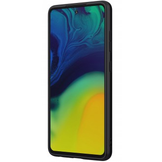 Nillkin Synthetic Fiber Ochranný Zadní Kryt pro Samsung Galaxy A52 Black