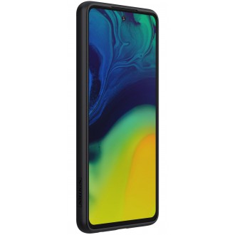 Nillkin Synthetic Fiber Ochranný Zadní Kryt pro Samsung Galaxy A52 Black