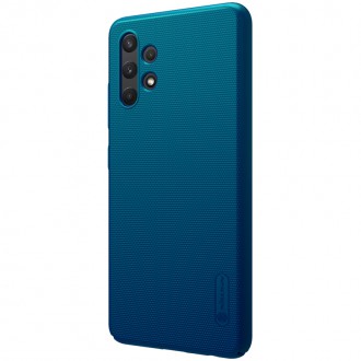 Nillkin Super Frosted Zadní Kryt pro Samsung Galaxy A32 4G Peacock Blue