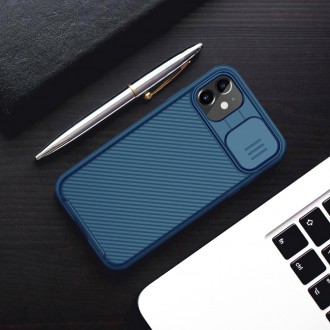 Nillkin CamShield Pro Magnetic Zadní Kryt pro iPhone 11 Blue