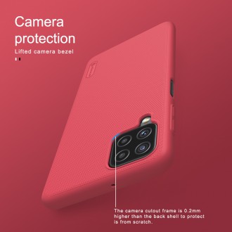 Nillkin Super Frosted Zadní Kryt pro Samsung Galaxy A22 4G Bright Red