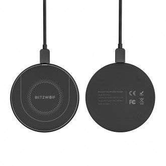 Blitzwolf BW-FWC7 Bezdrátová Nabíječka 15W Black