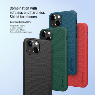 Nillkin Super Frosted PRO Zadní Kryt pro iPhone 13 Mini Deep Green (Without Logo Cutout)