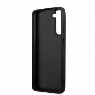 KLHCS21FSAKHBK Karl Lagerfeld PU Saffiano Karl Head Zadní Kryt pro Samsung Galaxy S21 FE 5G Black