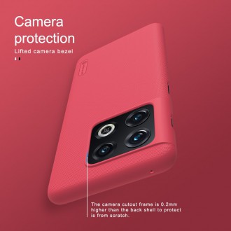 Nillkin Super Frosted Zadní Kryt pro OnePlus 10 Pro 5G Bright Red