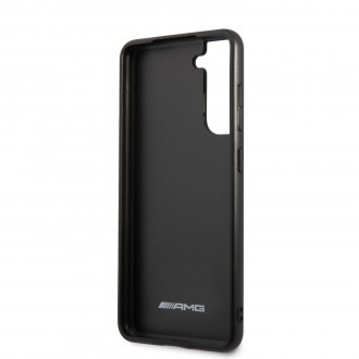 AMHCS21FESBLSCA AMG PU Carbon Effect Zadní Kryt pro Samsung Galaxy S21 FE 5G Black