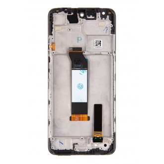 LCD Display + Dotyková Deska + Přední Kryt pro Xiaomi Redmi Note 10 5G Chrome Silver