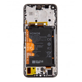 Honor 50 Lite LCD Display + Dotyková Deska + Přední Kryt Black (Service Pack)
