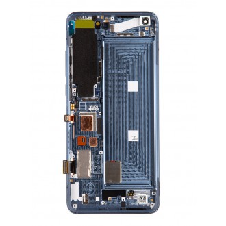 LCD Display + Dotyková Deska + Přední Kryt pro Xiaomi Mi 10 5G Grey (Service Pack)