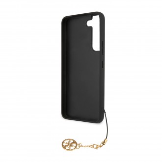 GUHCS22MGF4GBR Guess 4G Charm Zadní Kryt pro Samsung Galaxy S22+ Brown