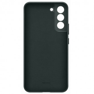 EF-VS906LGE Samsung Kožený Kryt pro Galaxy S22+ Green