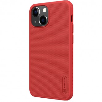 Nillkin Super Frosted PRO Zadní Kryt pro iPhone 13 Mini Red (Without Logo Cutout)