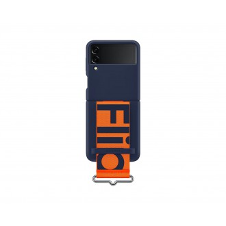 EF-GF711TNE Samsung Silikonový Kryt pro Galaxy Z Flip 3 Navy