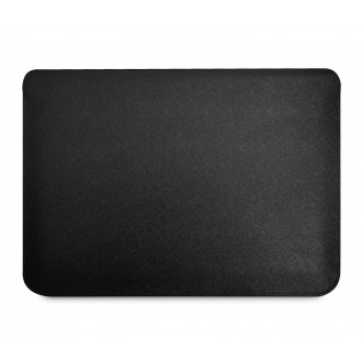 Guess Saffiano Triangle Metal Logo Computer Sleeve 16" Black (GUCS16PSATLK)
