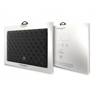 Guess PU 4G Triangle Metal Logo Computer Sleeve 16" Black (GUCS16P4TK)