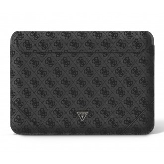 Guess PU 4G Triangle Metal Logo Computer Sleeve 16" Black (GUCS16P4TK)