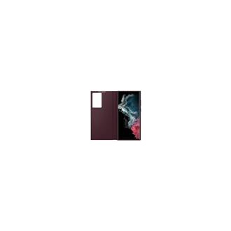 EF-ZS908CEE Samsung Clear View Pouzdro pro Galaxy S22 Ultra Burgundy
