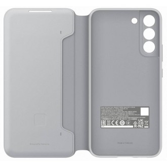 EF-NS906PJE Samsung LED View Pouzdro pro Galaxy S22+ Light Gray
