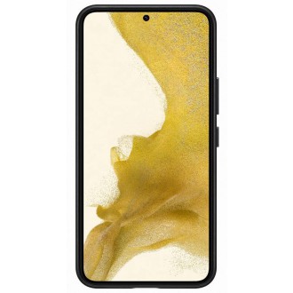 EF-VS901LBE Samsung Kožený Kryt pro Galaxy S22 Black
