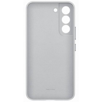 EF-VS901LJE Samsung Kožený Kryt pro Galaxy S22 Light Gray