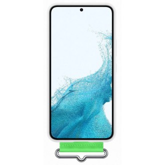 EF-GS901TWE Samsung Silikonový Kryt vč Popruhu pro Galaxy S22 White