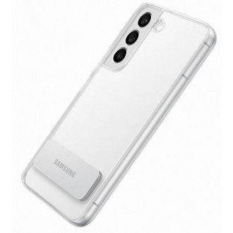 EF-JS901CTE Samsung Clear Standing Kryt pro Galaxy S22 Transparent