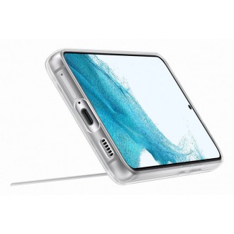 EF-JS901CTE Samsung Clear Standing Kryt pro Galaxy S22 Transparent